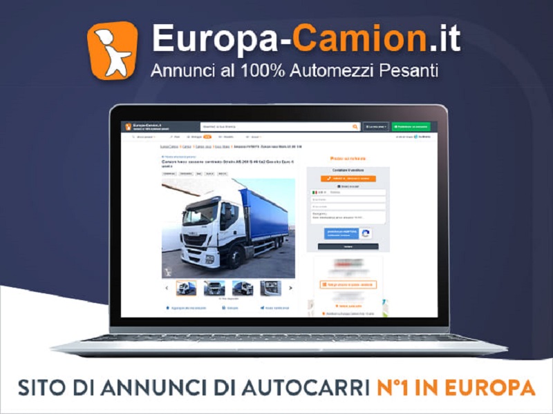 Europa-Camion.it: il sito di annunci di autocarri n°1 in Europa